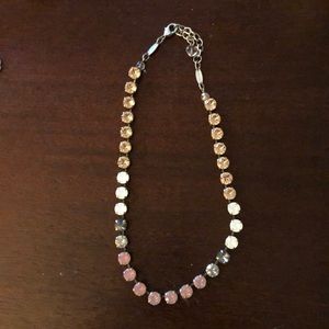 Sabika Swarovski crystal necklace